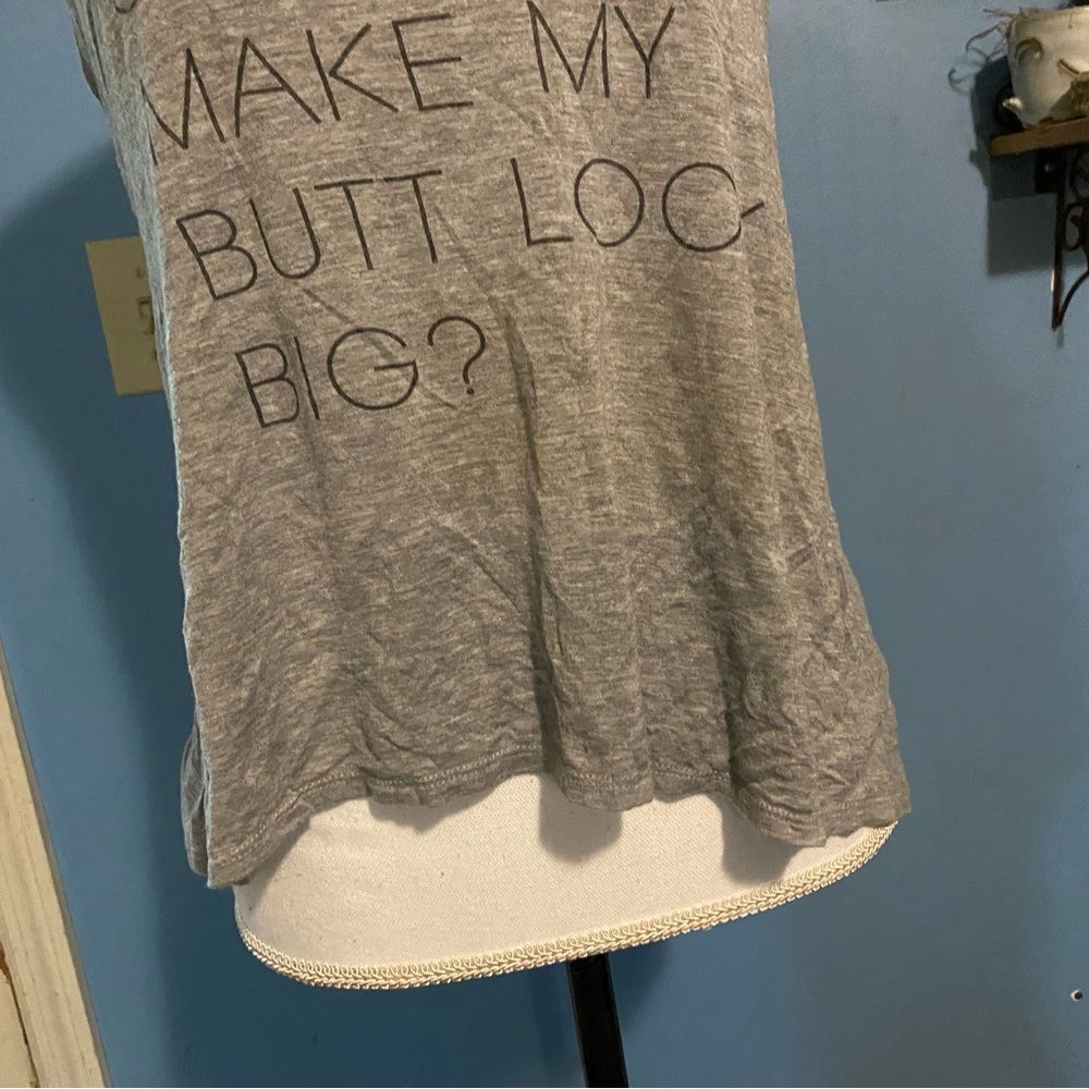 Body Rags, Gray, Graphic, Tank Top - Picture 3 of 7